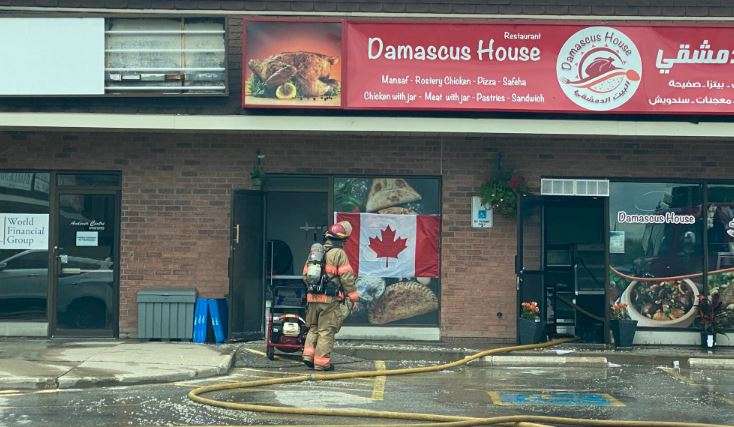 Restaurant fire sends one to hospital