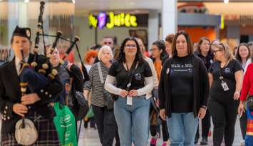 The Walk a Mile event in Sarnia in 2024 (Photo courtesy of Women's Interval Home of Sarnia-Lambton)