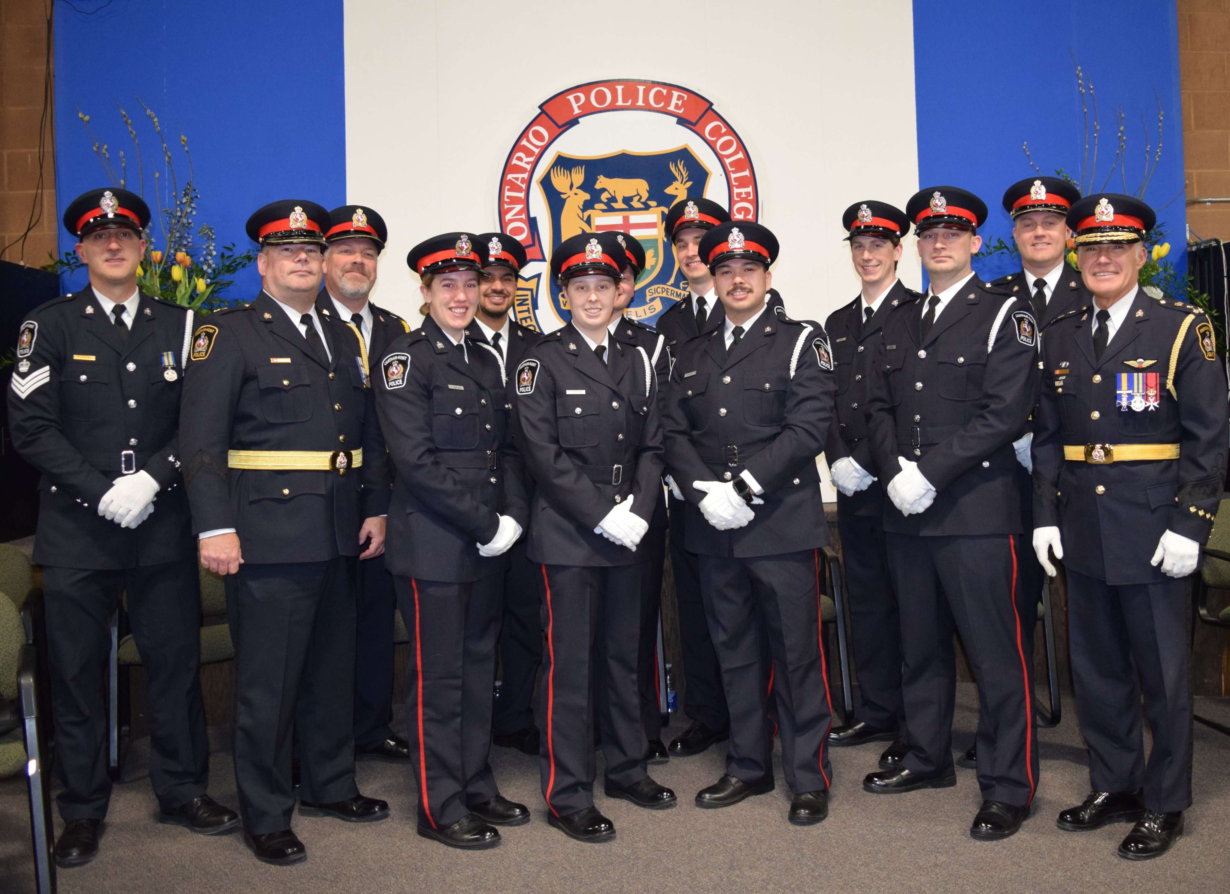 Largest recruit class in CK police history ready for duty
