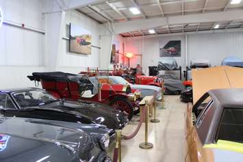Just some of the cars on display at the classic cars museum on the RM Sotheby's lot in Blenheim. 
February 21, 2019. (Photo by Greg Higgins) 