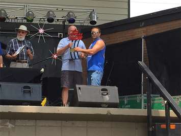 Rib lovers took to Tecumseh Park for Ribfest in Chatham, July 5, 2015. (Photo by the Blackburn Radio Summer Patrol)