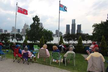 Thousands attend the 2015 Detroit Ford Fireworks Display along Windsor's waterfront on June 22, 2015. (Photo by Ricardo Veneza)