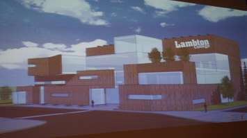 New proposed health centre for Lambton College. June 24, 2015 (BlackburnNews.com Photo by Briana Carnegie)