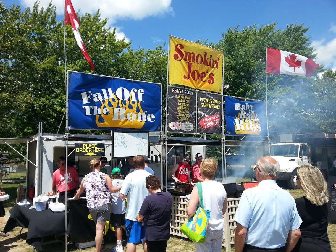 Smokin' Joe's Sarnia Kinsmen Club Ribfest 2017. Photo submitted by Max Major