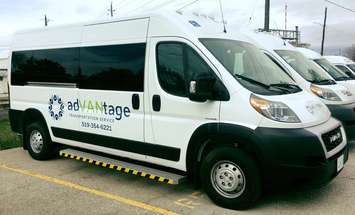The vehicle used in the new pilot transportation service in Chatham-Kent. (Photo courtesy of Family Service Kent via. Facebook.)