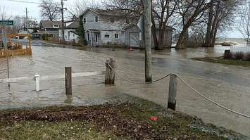 The Essex Region Conservation Authority has issued a flood warning until Saturday. Apr 11, 2019. (Photo courtesy of ERCA)