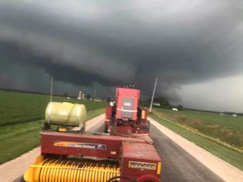 Threatening thunderstorm Sept 11/19 (Submitted photo)