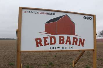Groundbreaking ceremony at Red Barn Brewing Company in Blenheim on Tuesday, April 30, 2019.  (Photo by Allanah Wills)