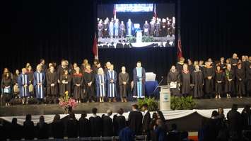 Lambton College convocation ceremony. June 8, 2022. (Photo by Natalia Vega)