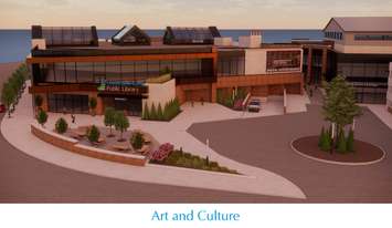 CK Community Hub and Entertainment Complex proposal concept drawing. (Photo courtesy of the Municipality of Chatham-Kent)