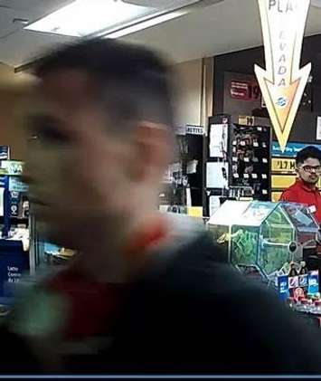 Surveillance photo submitted by the Sarnia Police Service. 
