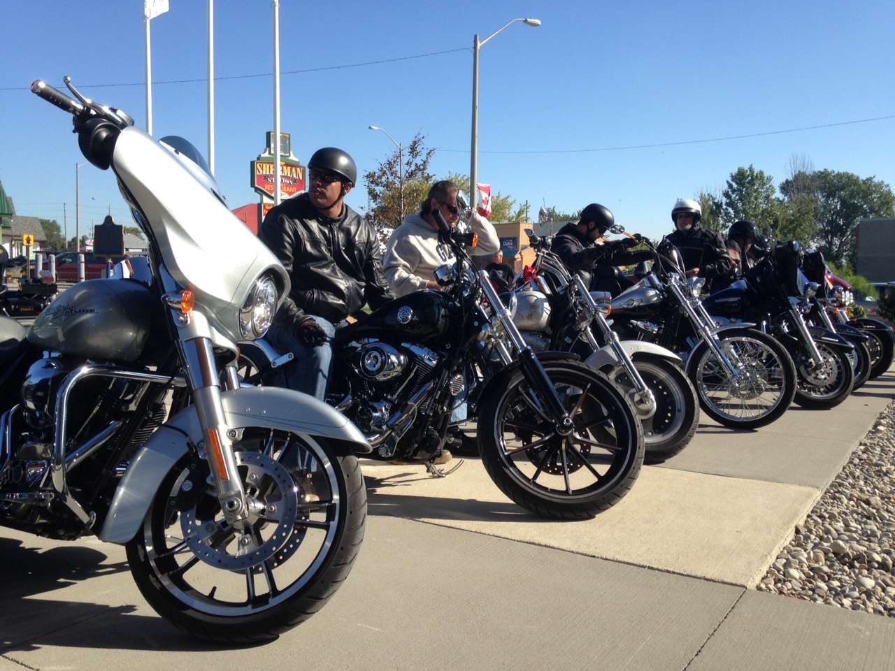Wellington County OPP warn motorcyclists of fall hazards