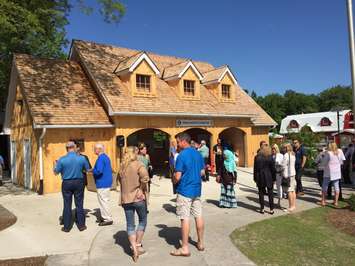 Grand opening of the new carriage house at Canatara Park. May 31, 2017 (Photo by Melanie Irwin)