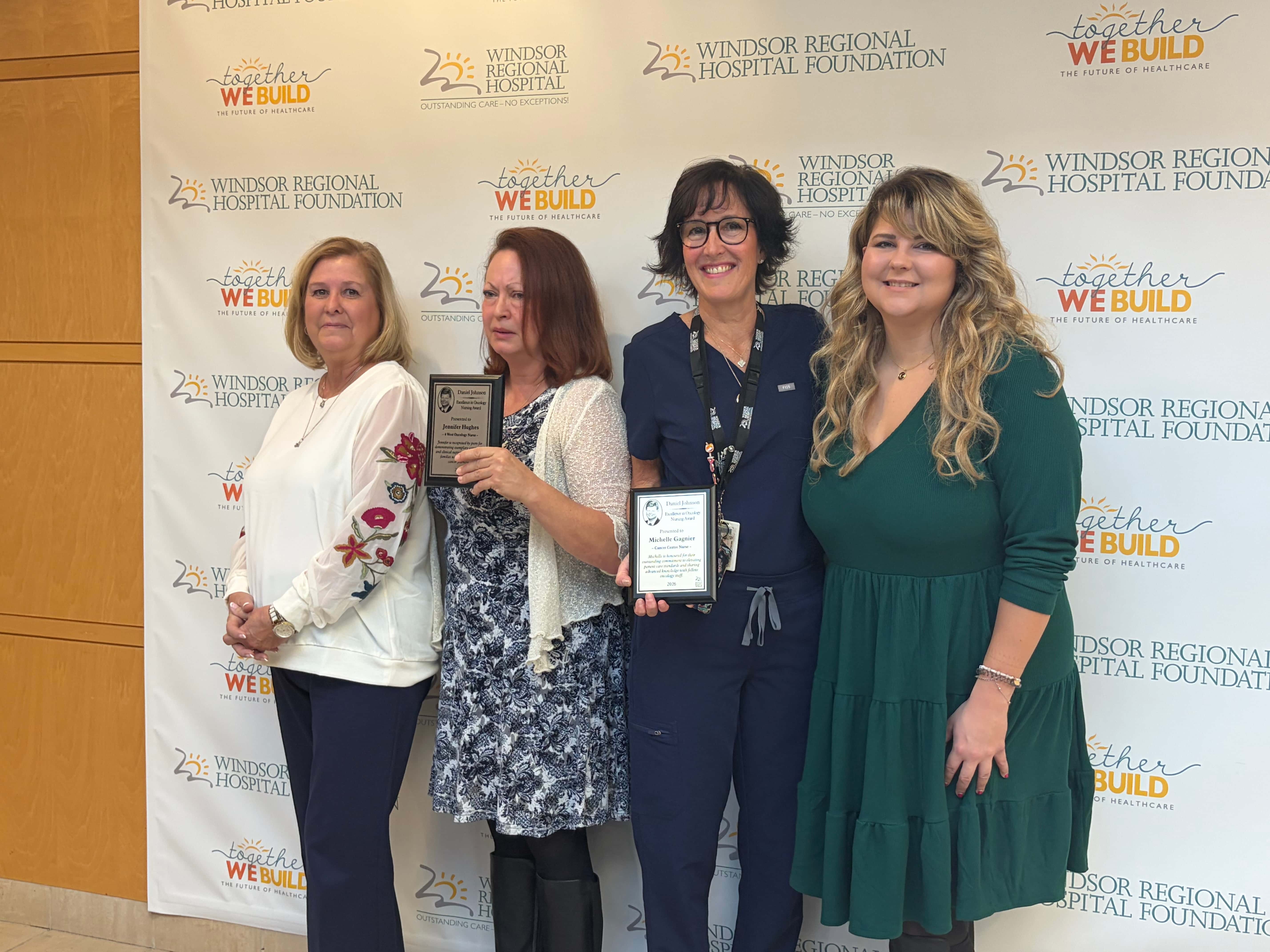 Nurses honoured for outstanding oncology care