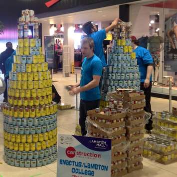 4th annual CANstruction, March 2015