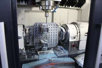 Machinery at Aalbers Tool & Mold, March 17, 2015. (Photo by Mike Vlasveld)