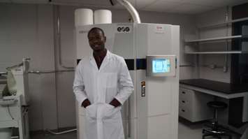 Lambton College's Bluewater Technology Access Centre opens Additive Manufacturing Lab. February 19, 2015 (BlackburnNews.com photo by Jake Jeffrey)