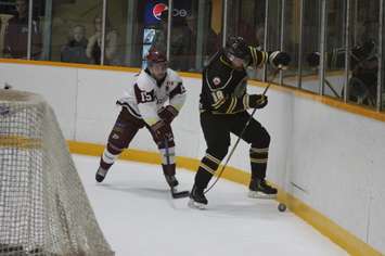 The Wallaceburg Lakers face the Dresden Kings on Wed. Sept. 21, 2016. (Photo courtesy of Jocelyn McLaughlin)
