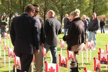 Remembrance Day ceremonies are held in Windsor on November 11, 2016. (Photo by Ricardo Veneza)
