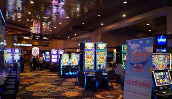 Gateway Casino Sarnia at Hiawatha Horse Park off London Line. 30 January 2020. (BlackburnNews.com photo by Colin Gowdy)