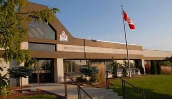 Woodstock Police Service headquarters. (BlackburnNews.com file photo)