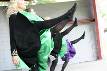 Sarnia School of Irish Dance performs at Canada Day 2015 (BlackburnNews.com photo by Dave Dentinger)