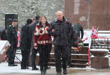 Windsor Remembrance Day ceremony, November 11, 2019. (Photo by Maureen Revait) 