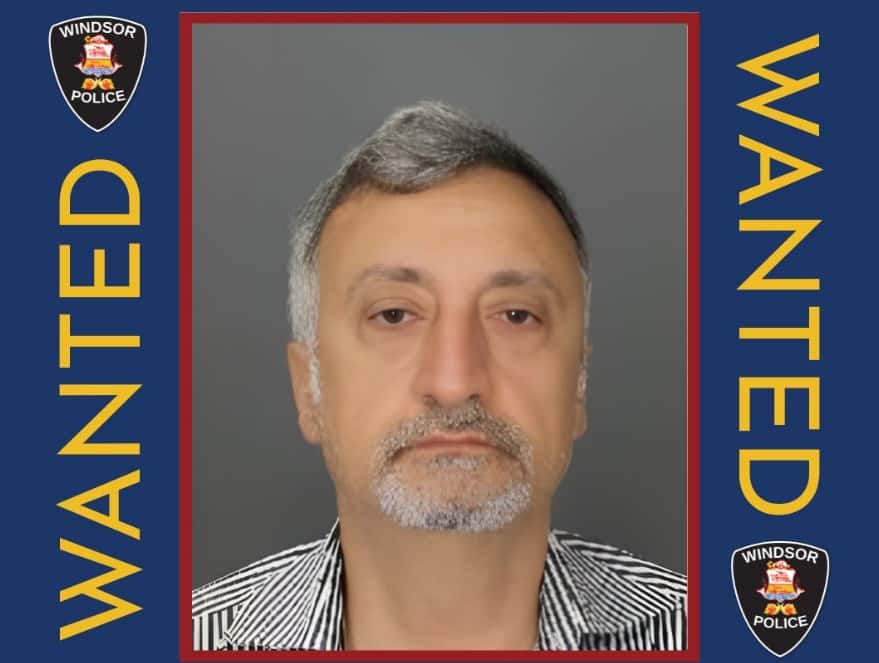 Windsor Police search for suspect accused of fraud