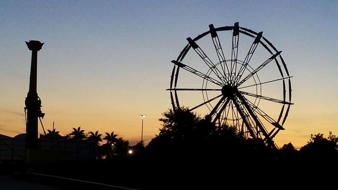 Midway rides at the 2017 Dresden Ex. (Photo courtesy of the Dresden Agricultural Society via. Facebook.)