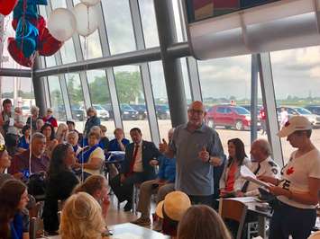 #ProjectONRoute presentation at the Tilbury ONRoute on Tuesday, July 30, 2019. (Photo by Allanah Wills)