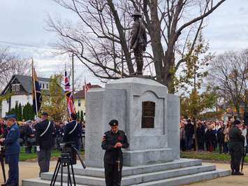 Sarnia's 2022 Remembrance Day ceremony at Veteran's Park - Nov. 11/22 (Blackburn Media photo by Josh Boyce)