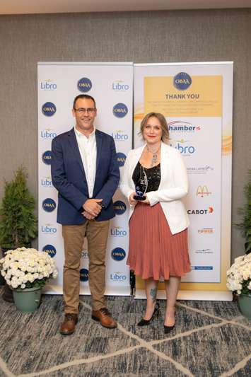 Outstanding Business Achievement Awards winners for 2022. October 2022. (Angela Sundby Photography)