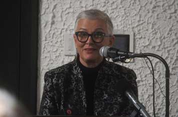 Leamington Mayor Hilda MacDonald, November 22, 2022. (Photo by Maureen Revait) 