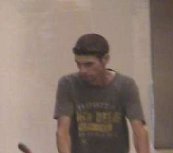 Police are looking for this man following a robbery at The Independent Grocer in Ingersoll. (Photo courtesy of the OPP)