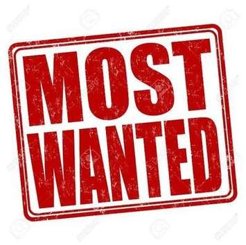 CKPS are looking for one man and three women on the area's most wanted list. Sept 27, 2017. (Photo courtesy of CKPS)