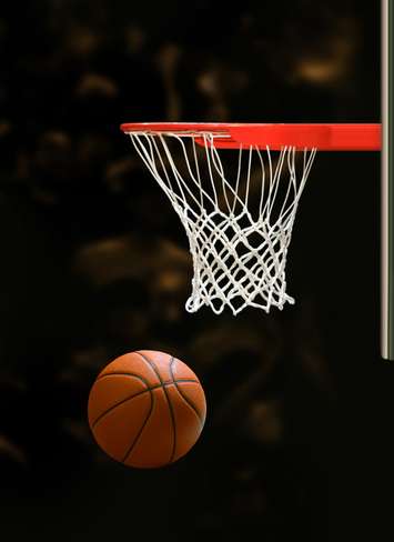 Basketball hoop and ball. © Can Stock Photo Inc. / ssuaphoto