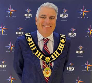 Bruce County Warden Chris Peabody. Photo provided by the County of Bruce. 