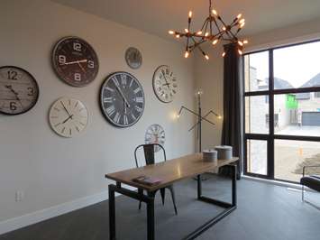 An office inside the Dream Home at 2162 Ironwood Rd. (Photo by Miranda Chant, Blackburn News)