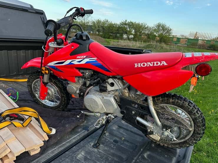 A dirt bike stolen from a Corunna home - Dec. 9/25 (Photo courtesy of OPP)