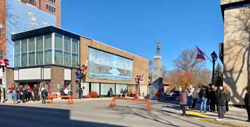  Remembrance Day 2020 in Chatham  (Photo by Allanah Wills)