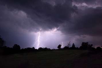 Lightning strikes during a thunderstorm. File photo courtesy of © Can Stock Photo / Pietus
