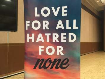 Windsor's Ahmadiyya Muslim Jama`at community has stepped up big for Windsor Regional Hospital while promoting world peace. Nov 8, 2018. (Photo by Paul Pedro)