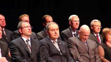 FRONT (L to R): Darrin Canniff, Joe Faas, Bryon Fluker. BACK (L to R): Doug Sulman, Trevor Thompson, David VanDamme, Frank Vercouteren, Jeff Wesley