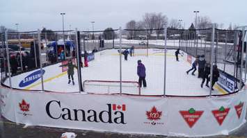 Hockey Canada's Century Tour makes a stop in Sarnia. January 20,2015 (photo by Jake Jeffrey blackburnnews.com)