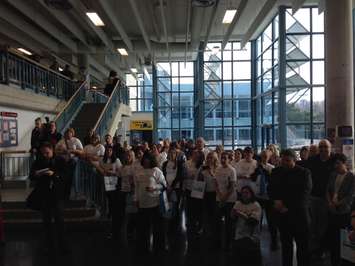 Giving Tuesday in Sarnia-Lambton launched. December 2, 2014 (BlackburnNews.com photo  by Melanie Irwin)