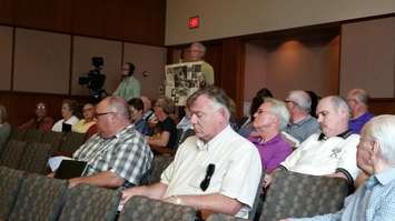 Victims Of Chemical Valley members at Sarnia City Council May 30, 2016