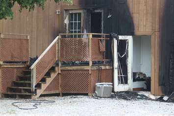 LaSalle fire crews respond to a blaze on Short Malden Rd., July 6, 2016. (Photo by Jason Viau)