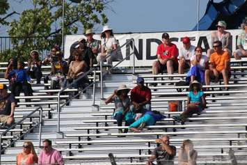 Fans watch the Chevrolet Detroit Belle Isle Grand Prix, May 29, 2015. (Photo by Jason Viau)