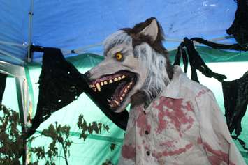 The 6th edition of Reaper's Gate Haunted Backyard Maze is put on at 3150 California Ave. in Windsor in support of Street Help. Photo taken October 21, 2016. (Photo by Ricardo Veneza)