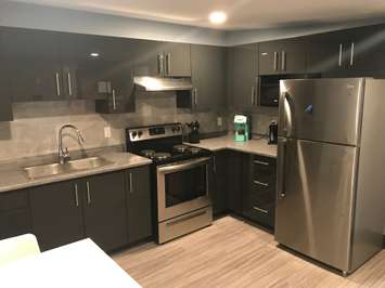 A kitchen in one of the new apartments at the former ABC Daycare in Sarnia. August 8, 2019 Photo by Melanie Irwin